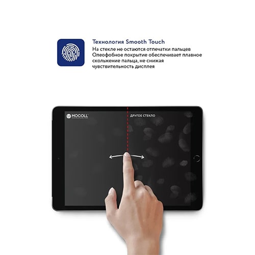 Прозрачное защитное стекло 2.5D MOCOLL GOLDEN AMOR для iPad Mini1,2,3