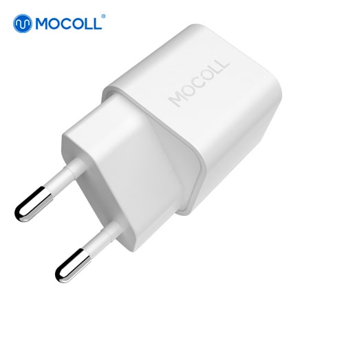 Сетевое зарядное устройство MOCOLL 20W Fast Charge Type-C White