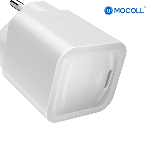 Сетевое зарядное устройство MOCOLL 20W Fast Charge Type-C White