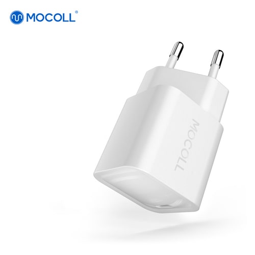 Сетевое зарядное устройство MOCOLL 20W Fast Charge Type-C White