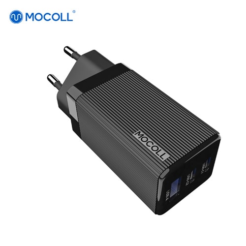 Зарядное устройство MOCOLL 65W GaN Fast Charge Black