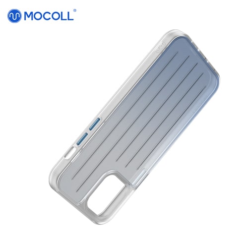 Чехол MOCOLL Матовый для iPhone 13 Pro Max Синий