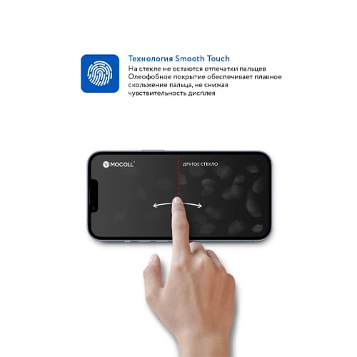 Защитное стекло 2.5D MOCOLL Rhinoceros для iPhone 13 Mini