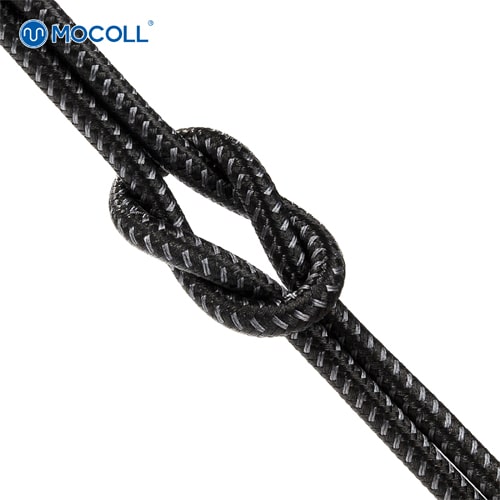 Дата-кабель MOCOLL Type-C to Type-C Black