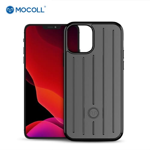 Черный металлический чехол для iPhone 12/12 Pro