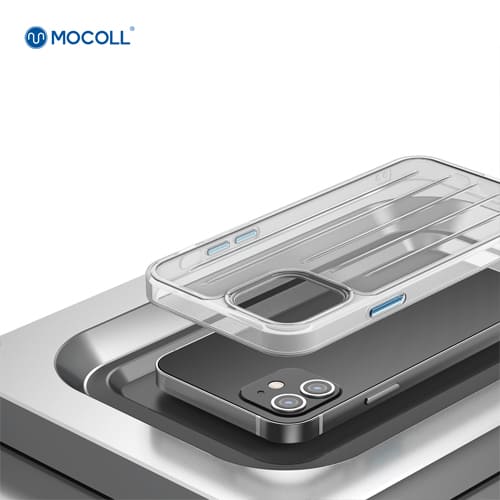 Чехол MOCOLL Матовый для iPhone 13 Pro Прозрачный